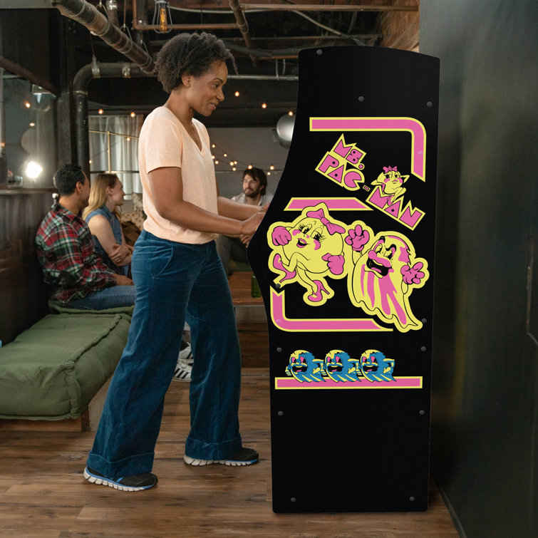 Ms. Pac-man Deluxe Black Arcade Machine 14 Games In 1