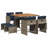 Hokku Designs 9 Piece Patio Dining Set With Cushions Poly Rattan-200165896-173549156