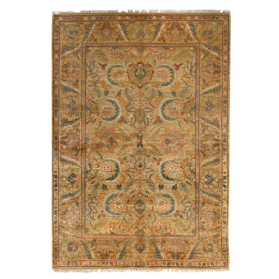 Hand Knotted Wool Oriental Indoor Rug