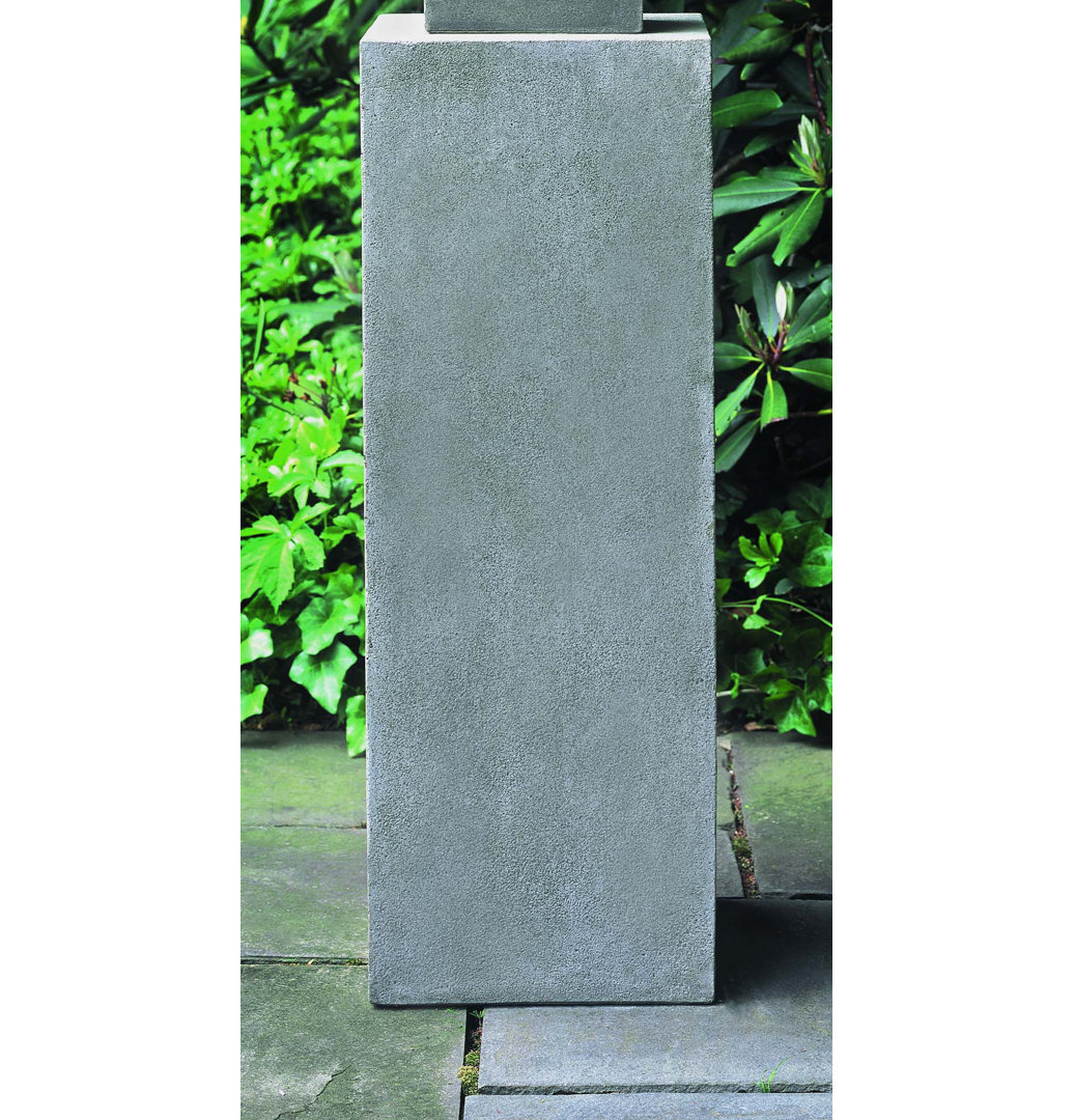 Weather Resistant Concrete Abstract Pedestal Campania International 