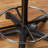 Bouley Adjustable Height Lab Stool with Footring Wheels