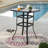 Harjo Square Glass Outdoor Table