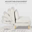 Canapé-lit convertible en bois beige Home Office Style de salon: Confort multifonctionnel