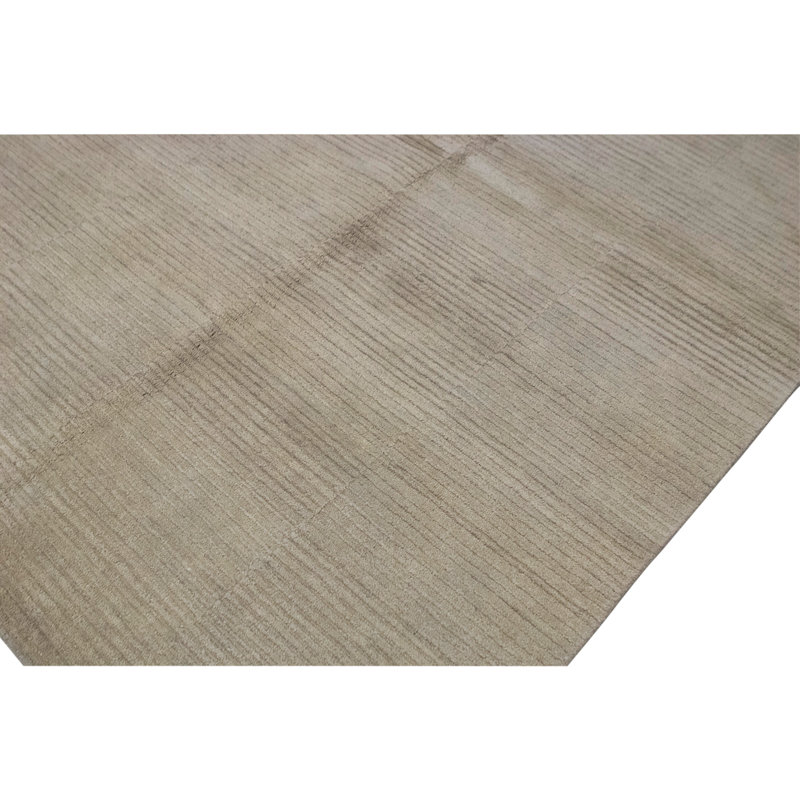 High-Quality Hand-Knotted Vanilla Area Rug