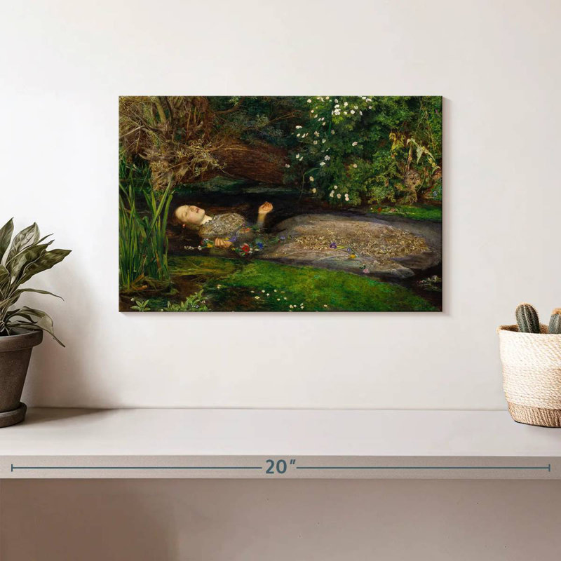 Leisha Ophelia 1851, 8'' H x 12'' W
