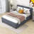 Ellionna Upholstered Platform Bed with Trundle and Headboard-1339005550-1339005544