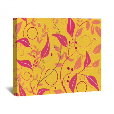 Art botanique sur toile
