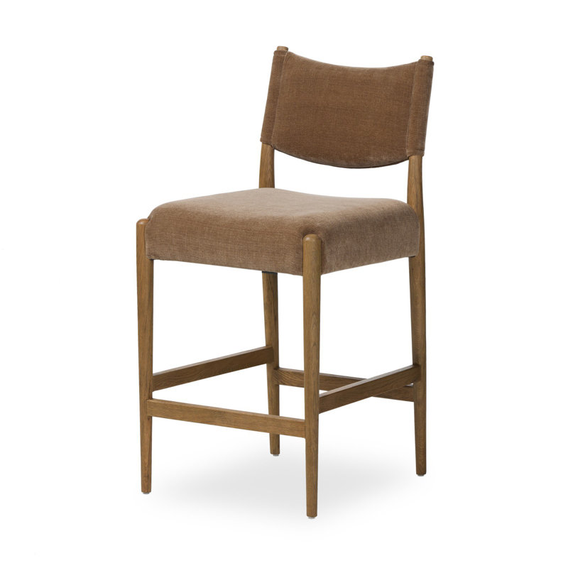 Tabouret Tara, Champignon Altair, Chêne grillé