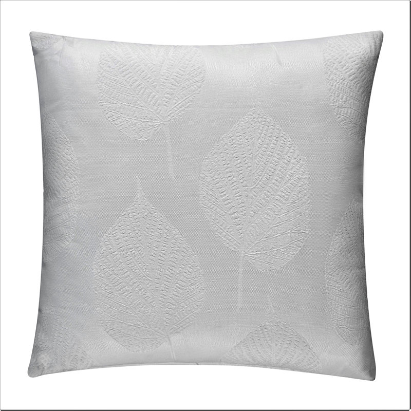 Housse de coussin carré, Blanc, 20 po x 20 po