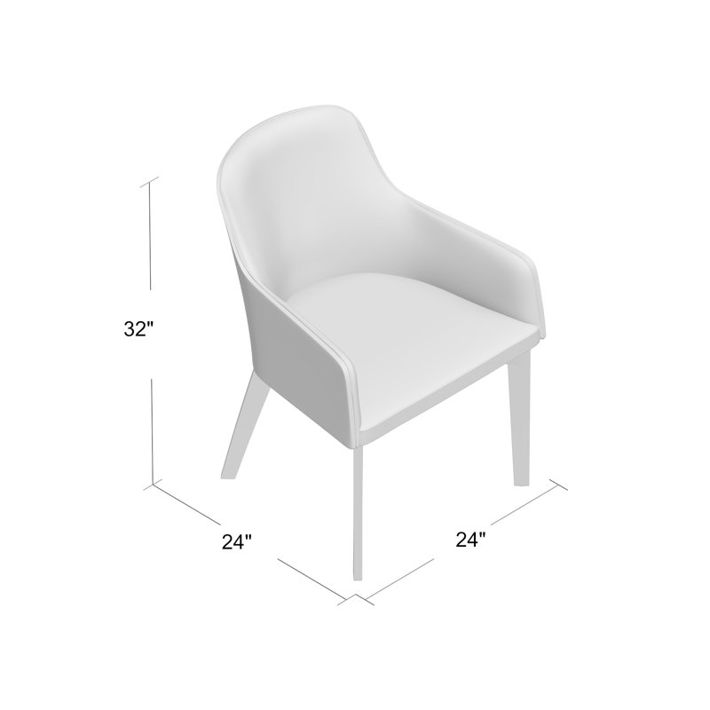 Hudson 20'' H Upholstered Armchair