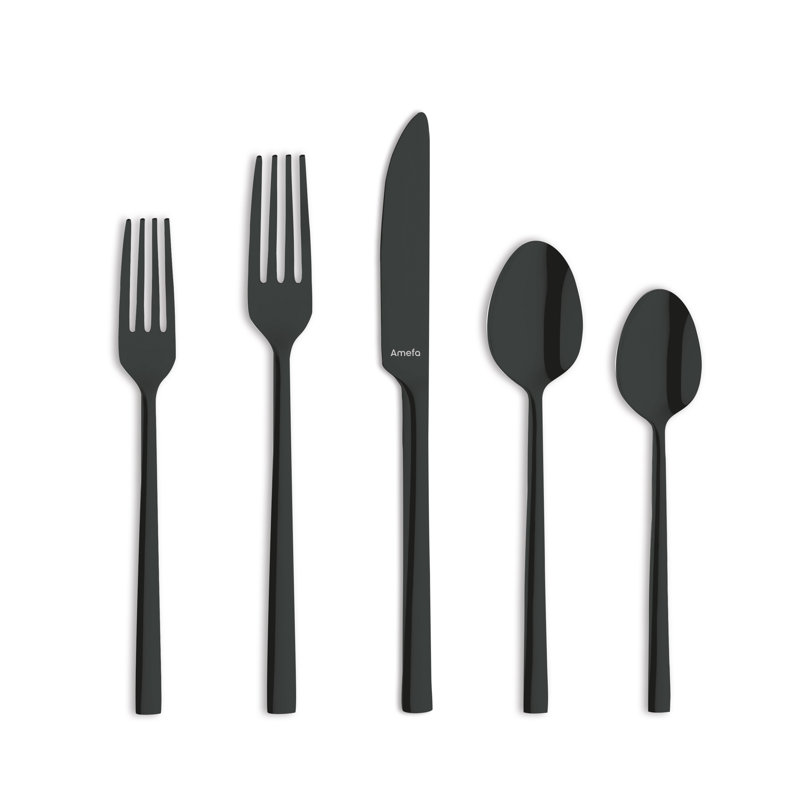 Amefa USA Corp Amefa USA Corp Dallas Stainless Steel Flatware Set - Service for 4 (Set of 20)