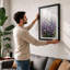 Lavender Meadow Botanical - Framed Print-1700549768-1700549769