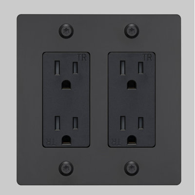 2G Duplex Outlet / Linear / Without Logo