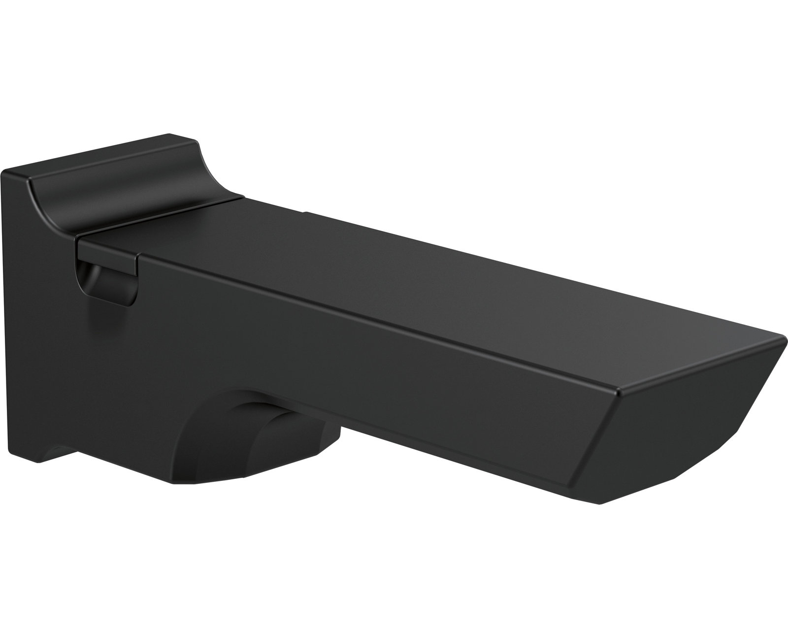 Pivotal® Wall-Mounted Tub Spout Trim, Matte Black