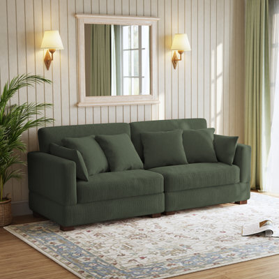 Maelina Bentura 214.9Cm Square Arms Sofa