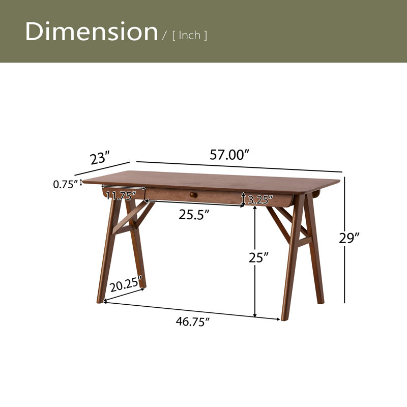 Bureau en bois avec tiroirs, petit bureau d'ordinateur pour les petits espaces, bureaux de bureau à domicile