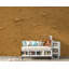 Papier peint texturé en plâtre ocre | Peler et coller abstrait chaud | Effet mural en argile rustique | Murale moderne texturée 424DRE-130160360-130160361