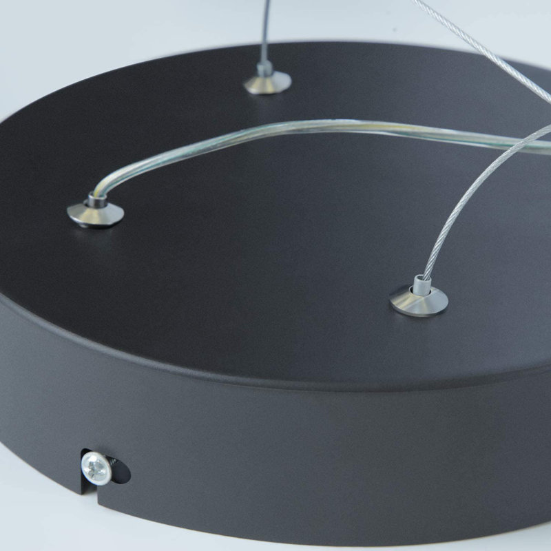 Temelec 1 - Light LED Unique/Statement Pendant, Black