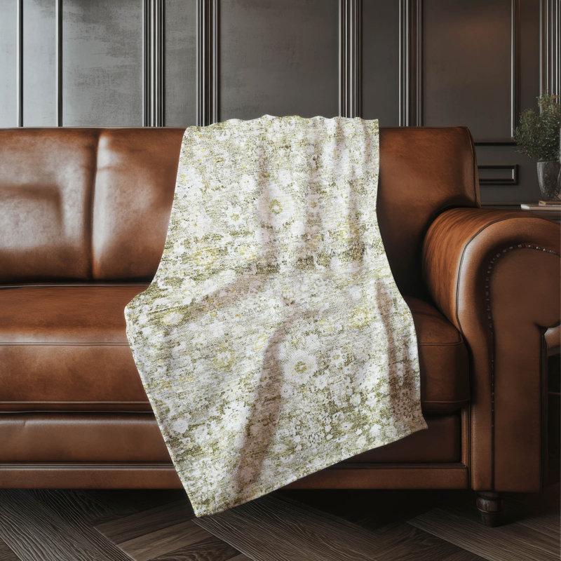 Jeté oriental Sherpa ASB651 lavable à la machine Addison, Taupe
