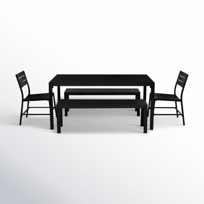 Armando Aluminum Outdoor 5PC Dining Set