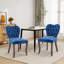 Chaise d'appoint capitonnée (ensemble de 2)-737529452