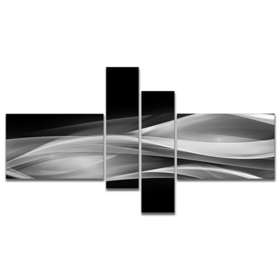 « scintillant silver pattern », impression à multiples images sur toile