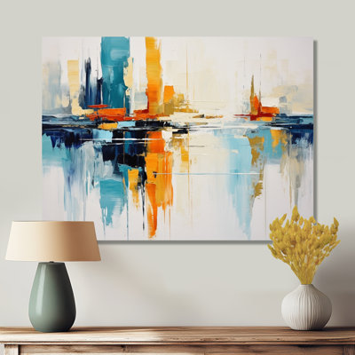 «Fall rain in New York City II», décor d'art mural paysage urbain