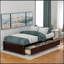 Orisfur. Lit plateforme simple avec rangement et 3 tiroirs-1341281207