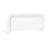 OUKANING 6Pcs Rectangular Clear Food Display Cover for Half Size 1/2 Chafing Dish
