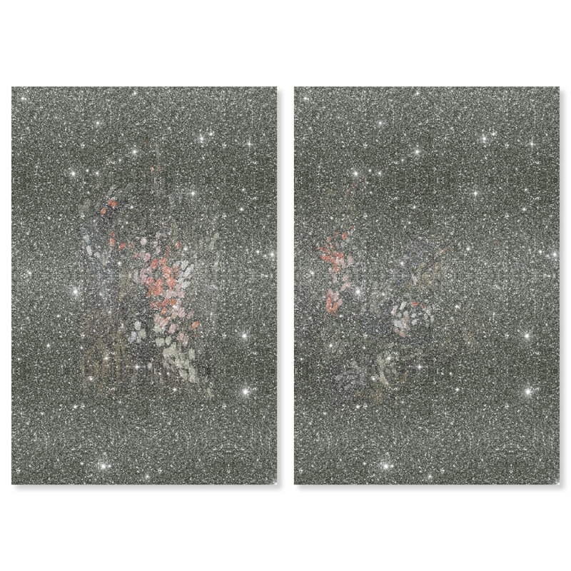 Dancing Petals Set Set by Oliver Gal, 30"H x 45"W, Gallery Wrapped
