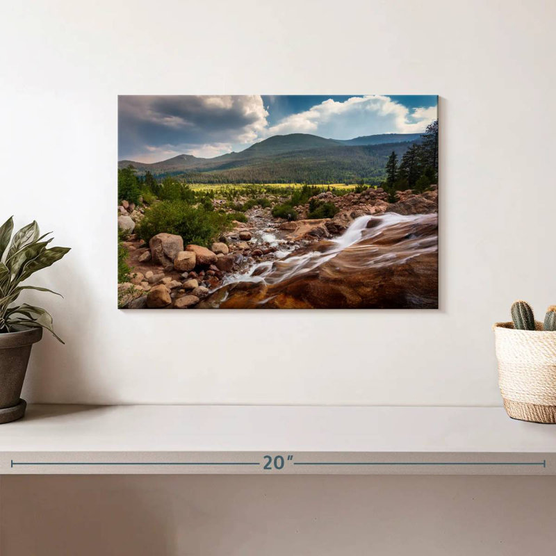 Alvord Rocky Mountains Park Stream, 8" H x 12" W