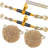 Ratchet Chain Binder, 5/16"-3/8" Heavy Duty Load Binders, with G80 Chains 7100 lbs Secure Load Limit