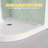 36 In. D X 36 In. W X 4 In. H Center  Drain Single Threshold Sector Shower Base