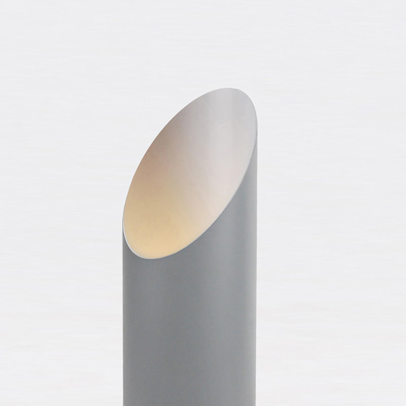 Kari 27.3cm Torchiere Floor Lamp, Grey