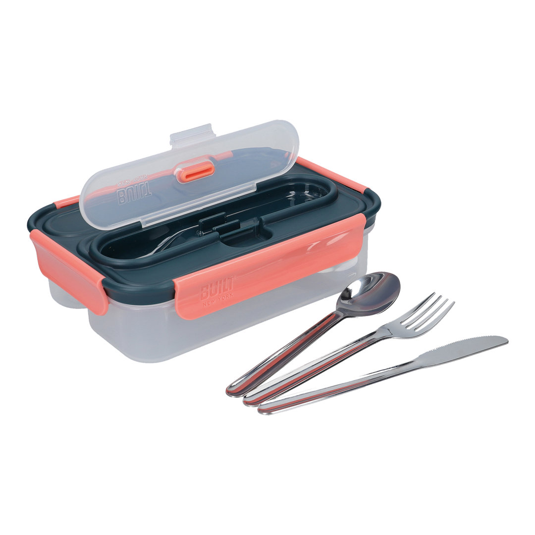 1.05L Lunch Bento Boxes with Cutlery