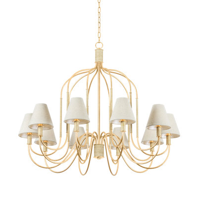 Warrensburg 10 Light Chandelier