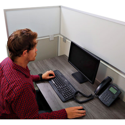 White Desk Dividers