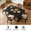 Chaise d'appoint rembourrée en rotin