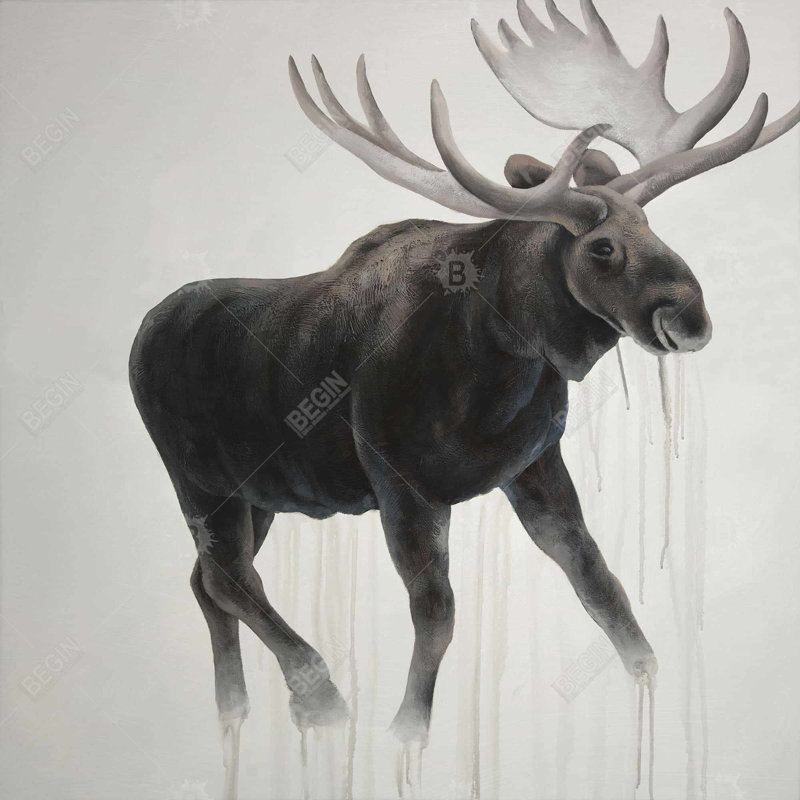 " Walking Moose "