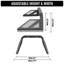 Support pour camion réglable avec 6 lampes latérales ambrées, universel pour camionnettes