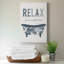 Palm Bath I - impression sur toile tendue-197270043