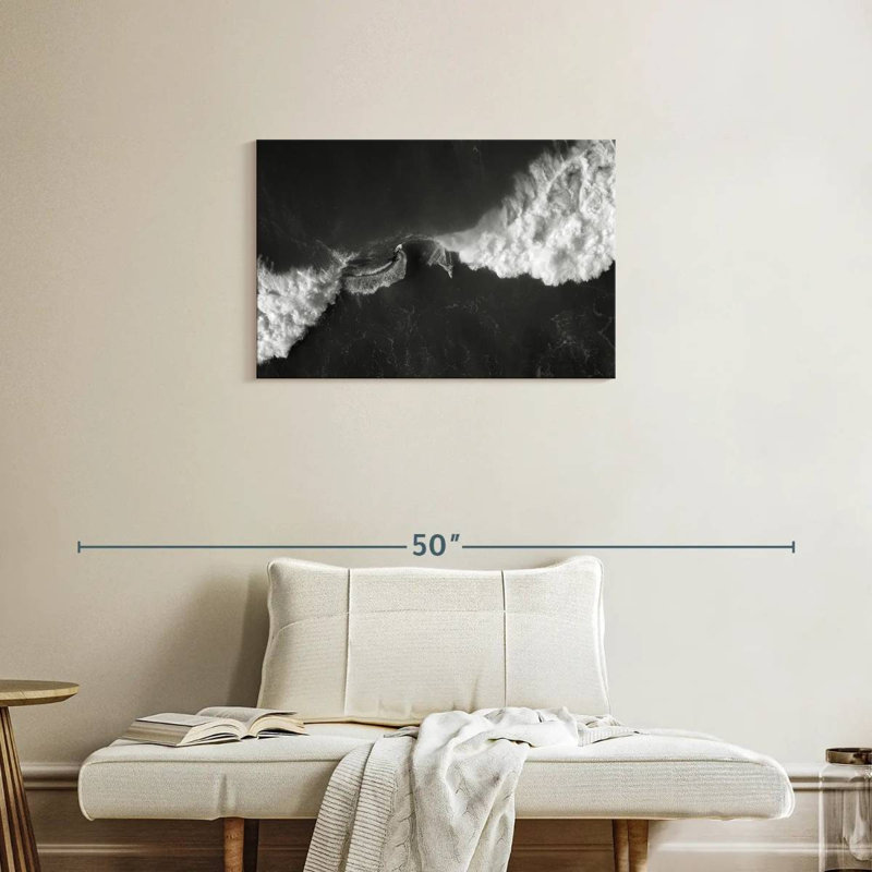 Sireci Surfer Waves, 20" H x 30" W