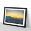 Sunset over Malaga in Spain - Picture Frame Painting Print-56705931-56705932