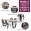 Antigua 4 - Person Dining Set-93705670