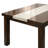 Eldric Dark Walnut Dining Table Seats 6