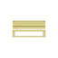 13" x 3" Brass Mail Slot-14748443