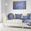 Coussin lombaire abstrait
