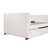 Twin Size Upholstered Daybed With Ergonomic Design Backrest And Trundle