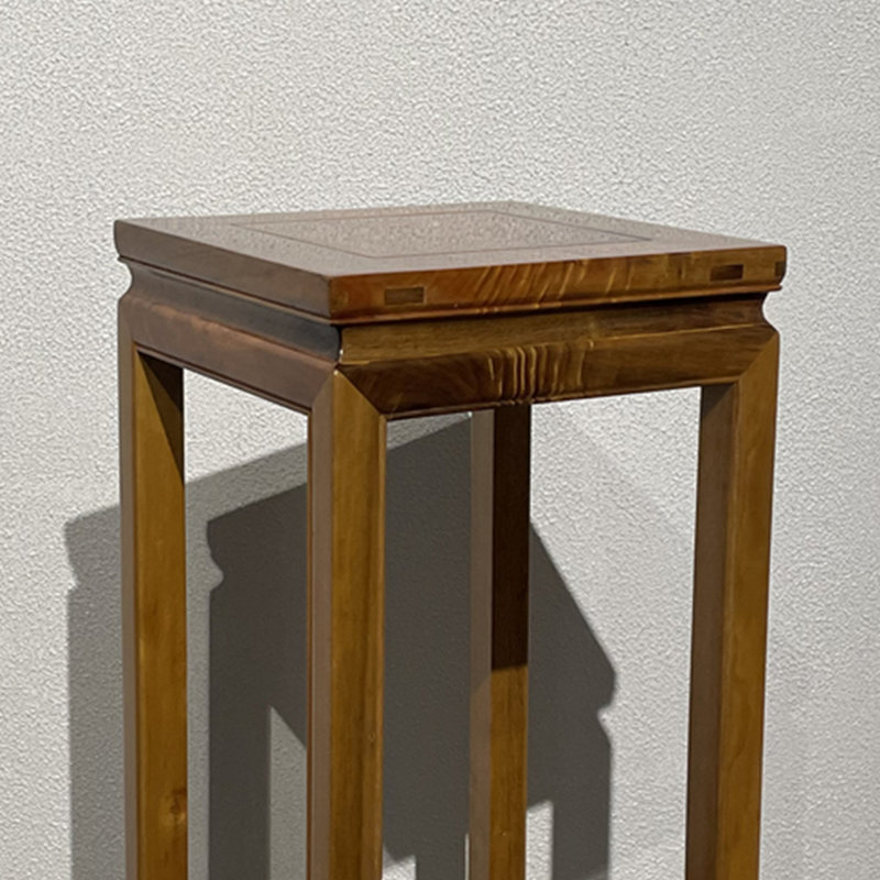 Support pour plante et rangement en bois massif Simple