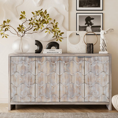 Fieldston 4-Door Accent Cabinet